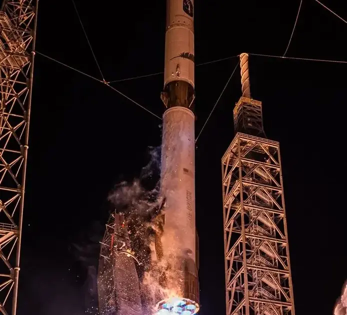 Πύραυλος New Glenn της Blue Origin στο Cape Canaveral