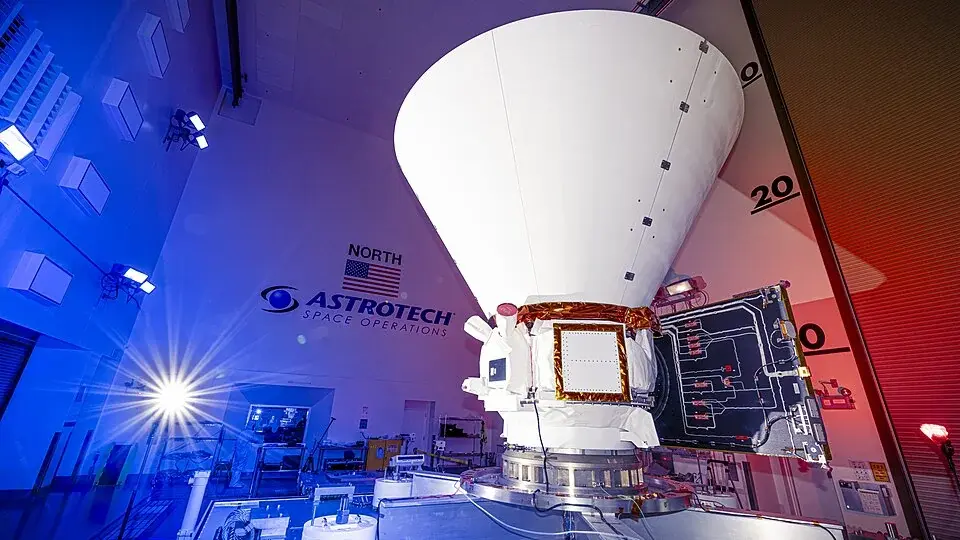 Το τηλεσκόπιο SPHEREx της NASA στις εγκαταστάσεις της Astrotech πριν την εκτόξευση, ο χαρτογράφος του σύμπαντος